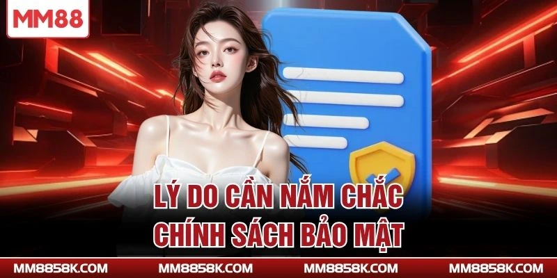 Lý do cần nắm chắc chính sách bảo mật